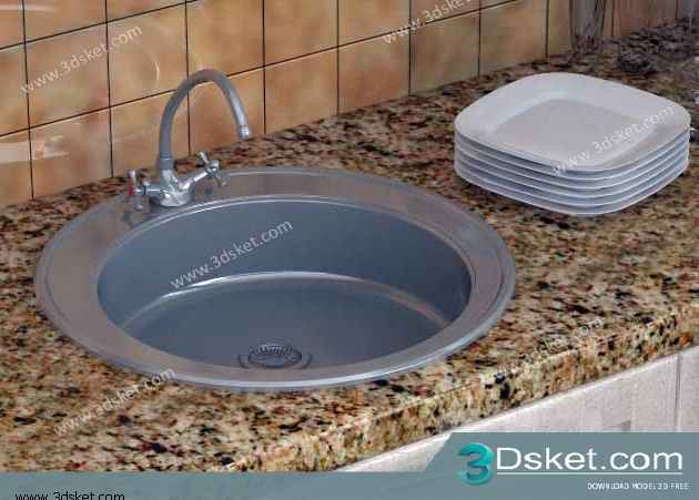 Free Download Kitchen Accessories 3D Model 068