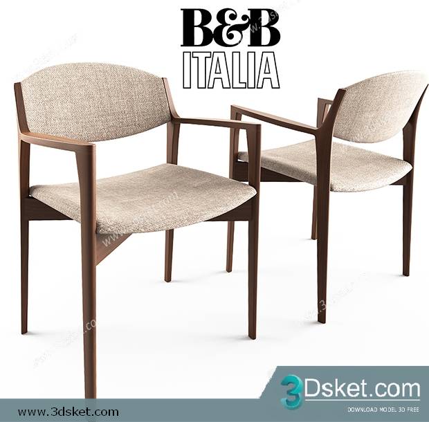 3D Model Chair Free Download 0215
