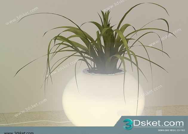 Free Download Table Lamp 3D Model 0107