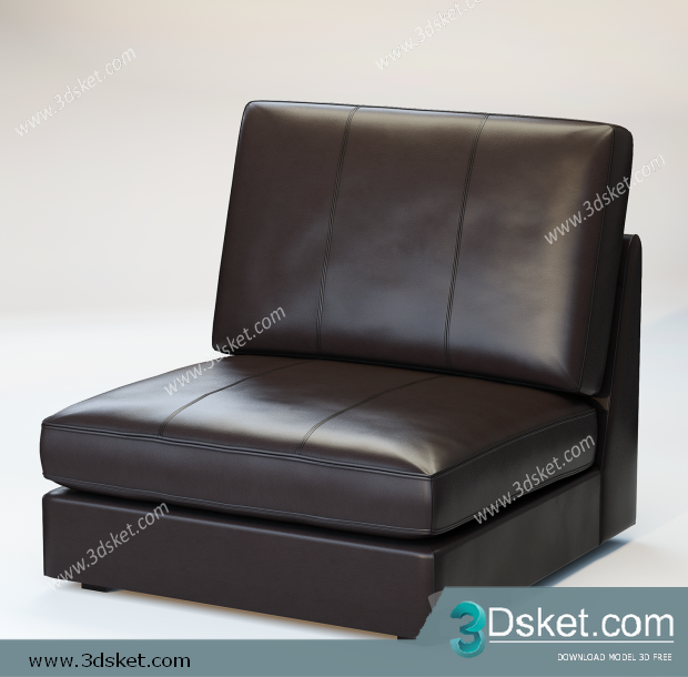 3D Model Chair Free Download 0216