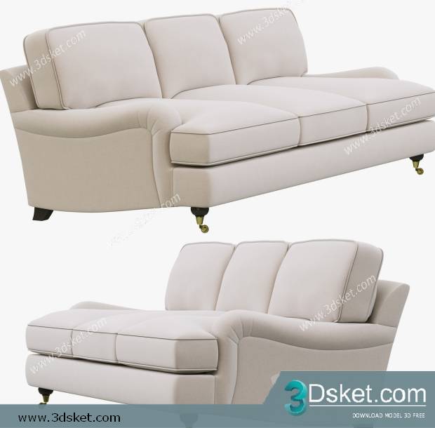 3D Model Sofa Free Download 239