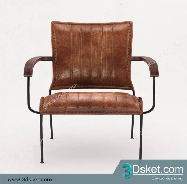3D Model Chair Free Download 0218