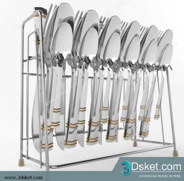 Free Download 3D Models Tableware Kitchen 0149