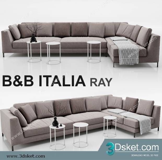 3D Model Sofa Free Download 248