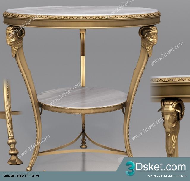 3D Model Table Chair Free Download 123