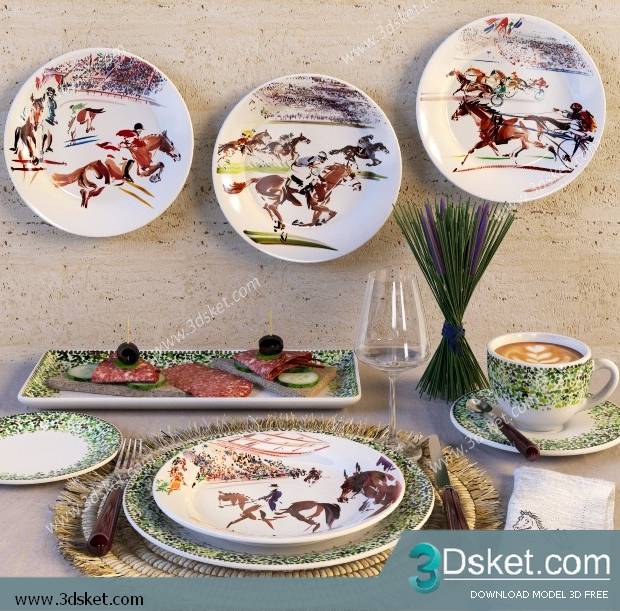 Free Download 3D Models Tableware Kitchen 0150