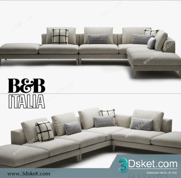3D Model Sofa Free Download 251