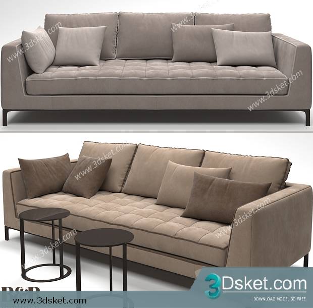 3D Model Sofa Free Download 253