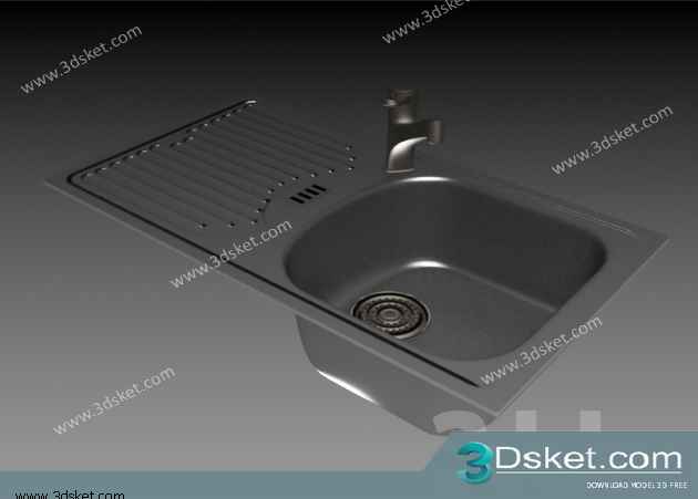 Free Download Kitchen Accessories 3D Model 070
