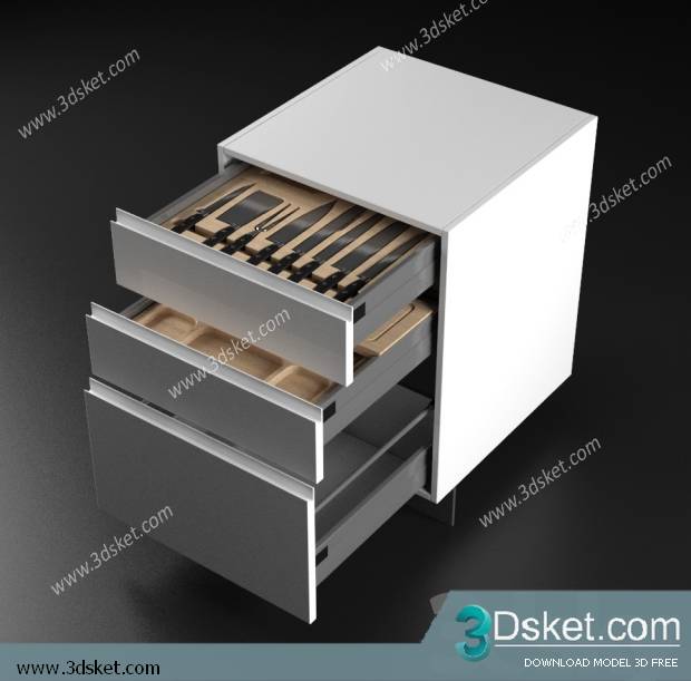 Free Download 3D Models Tableware Kitchen 0151