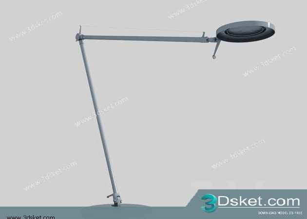 Free Download Table Lamp 3D Model 0108