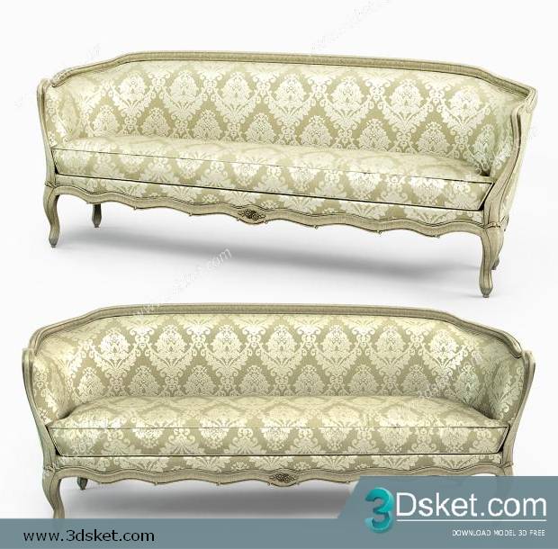 3D Model Sofa Free Download 089