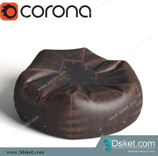 3D Model Chair Free Download 0226