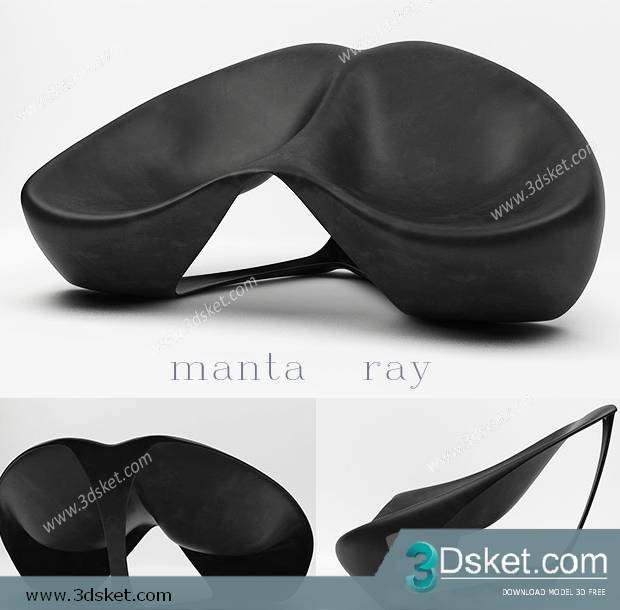 3D Model Chair Free Download 0228