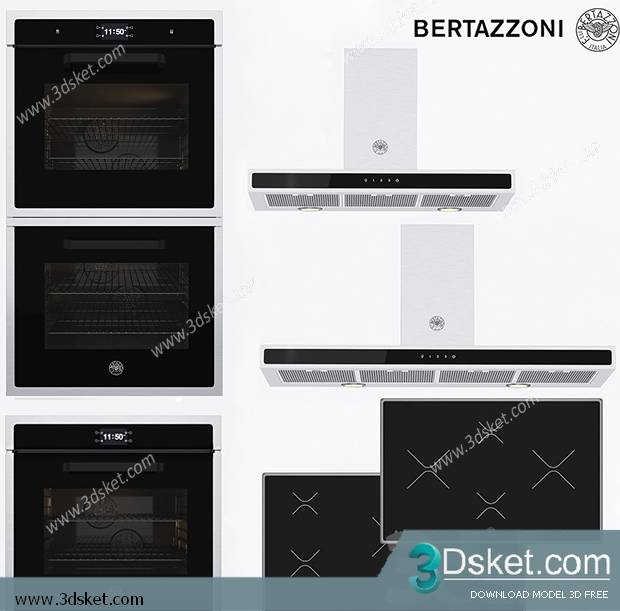 Free Download Kitchen Appliance 3D Model 0141