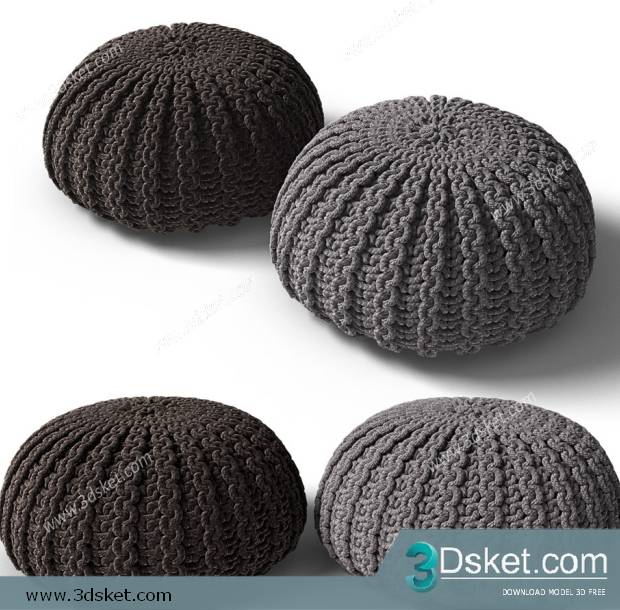 3D Model Chair Free Download 0234