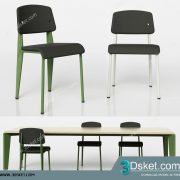 3D Model Table Chair Free Download 129