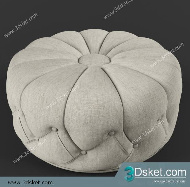 3D Model Chair Free Download 0236