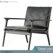 3D Model Arm Chair Free Download 368