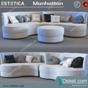 3D Model Sofa Free Download 265