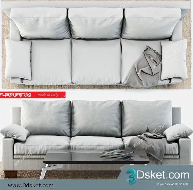 3D Model Sofa Free Download 268