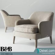 3D Model Arm Chair Free Download 371