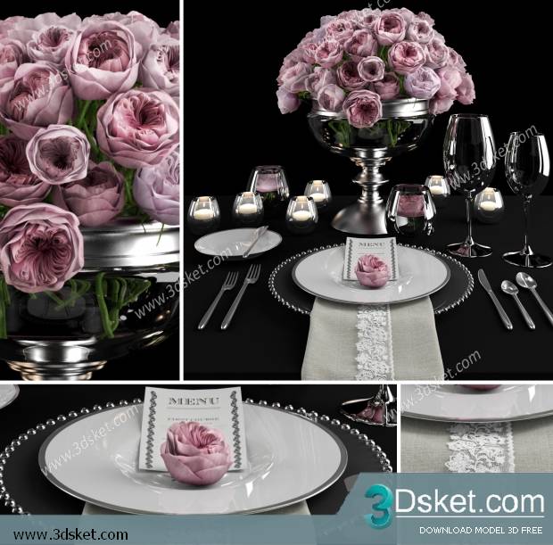 Free Download 3D Models Tableware Kitchen 0159