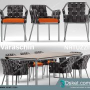 3D Model Table Chair Free Download 133