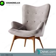 3D Model Arm Chair Free Download 377