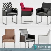 3D Model Arm Chair Free Download 379