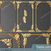 Free Download Decorative Plaster 3D Model 084