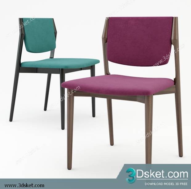 3D Model Arm Chair Free Download 380