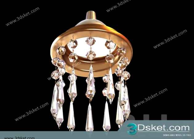 Free Download Spot Light 3D Model 037