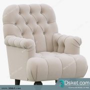 3D Model Arm Chair Free Download 381