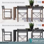 3D Model Table Chair Free Download 134