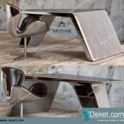 3D Model Table Chair Free Download 135