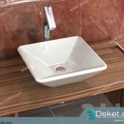 Free Download Wash Basin 3D Model 053