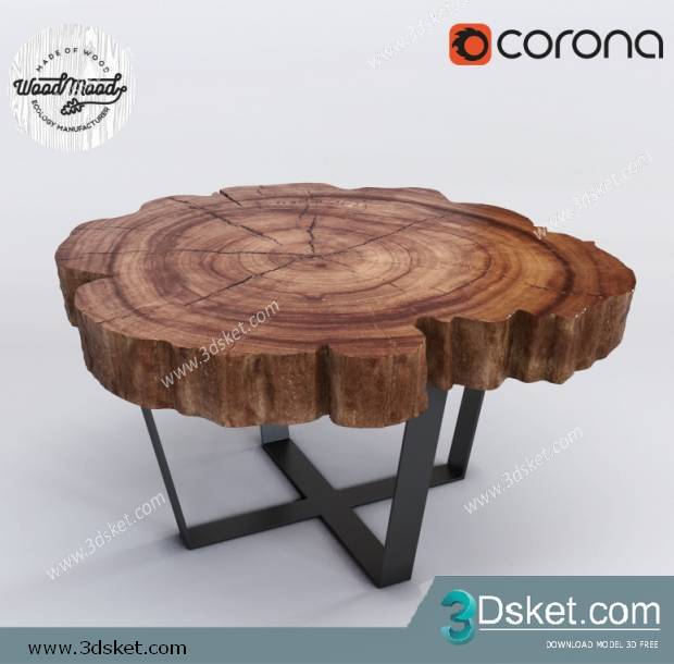 3D Model Chair Free Download 0247