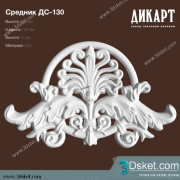 Free Download Decorative Plaster 3D Model 087