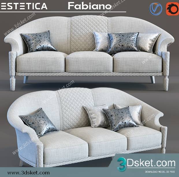 3D Model Sofa Free Download 277