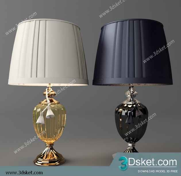 Free Download Table Lamp 3D Model 0219