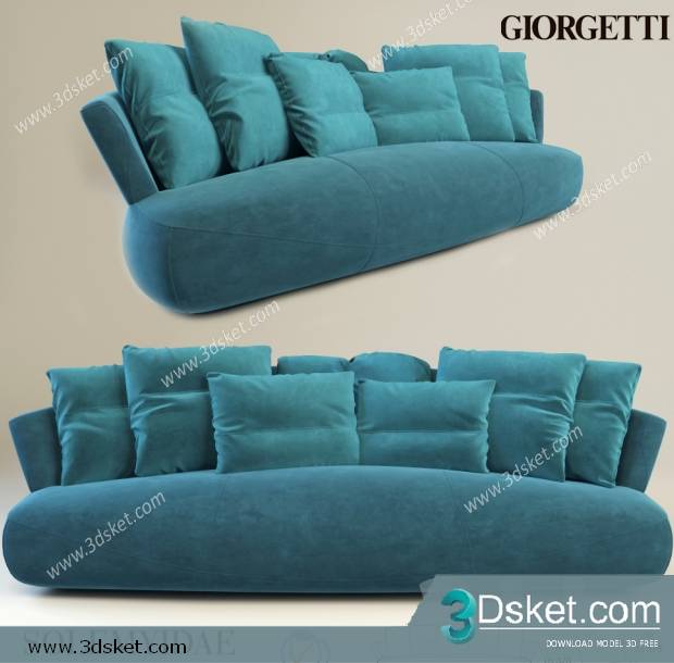 3D Model Sofa Free Download 280