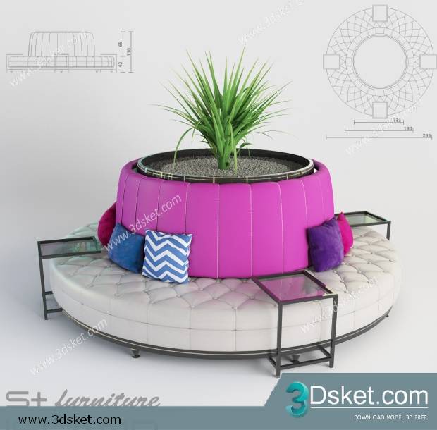 3D Model Sofa Free Download 285