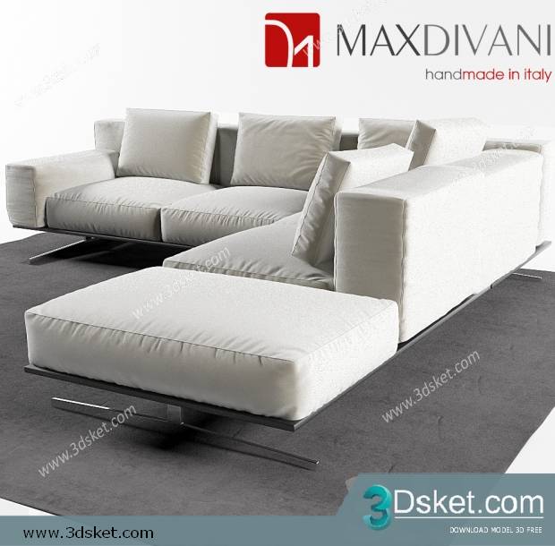 3D Model Sofa Free Download 286