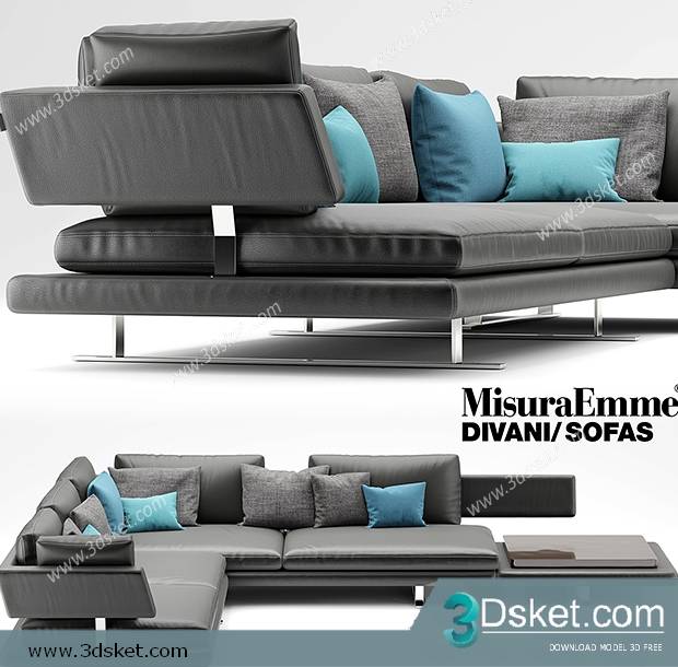 3D Model Sofa Free Download 288