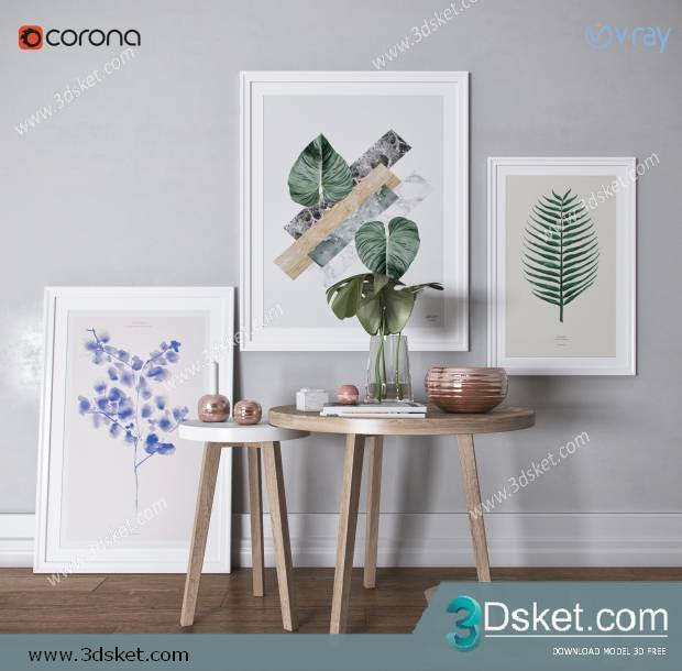 3D Model Table Free Download 0158