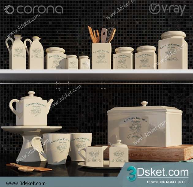 Free Download Vase 3D Model 0124