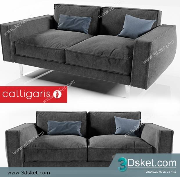 3D Model Sofa Free Download 290