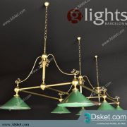 Free Download Ceiling Light 3D Model 0231