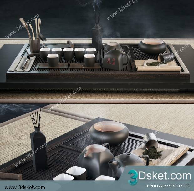 Free Download 3D Models Tableware Kitchen 0162